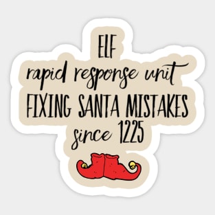 christmas elf Sticker